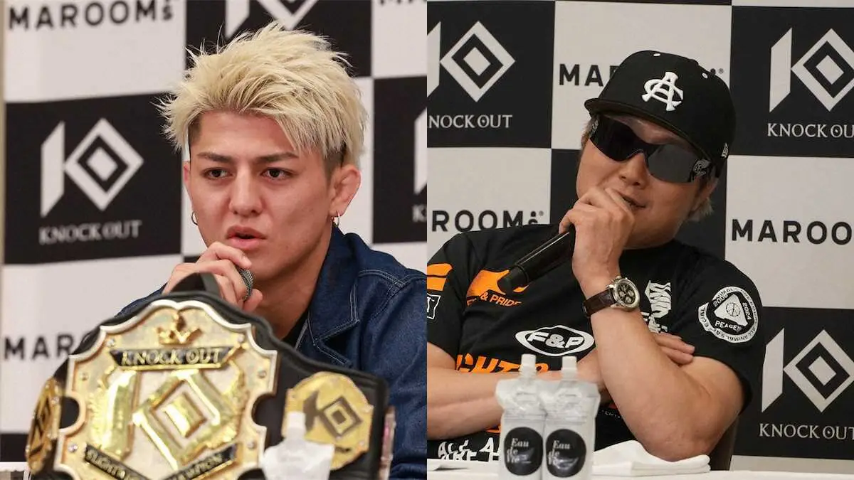 【画像・写真】パッキャオ戦を前に、鈴木千裕が「KNOCK　OUT」で師匠の五味隆典とボクシングルールで対戦