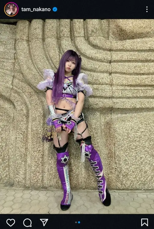 【画像・写真】人気レスラー・中野たむ　「推しの子」星野アイ・コスチューム披露に「最高の推し」「女神降臨」