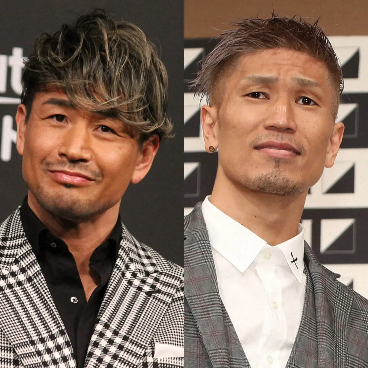 【画像・写真】魔裟斗と城戸康裕（右）