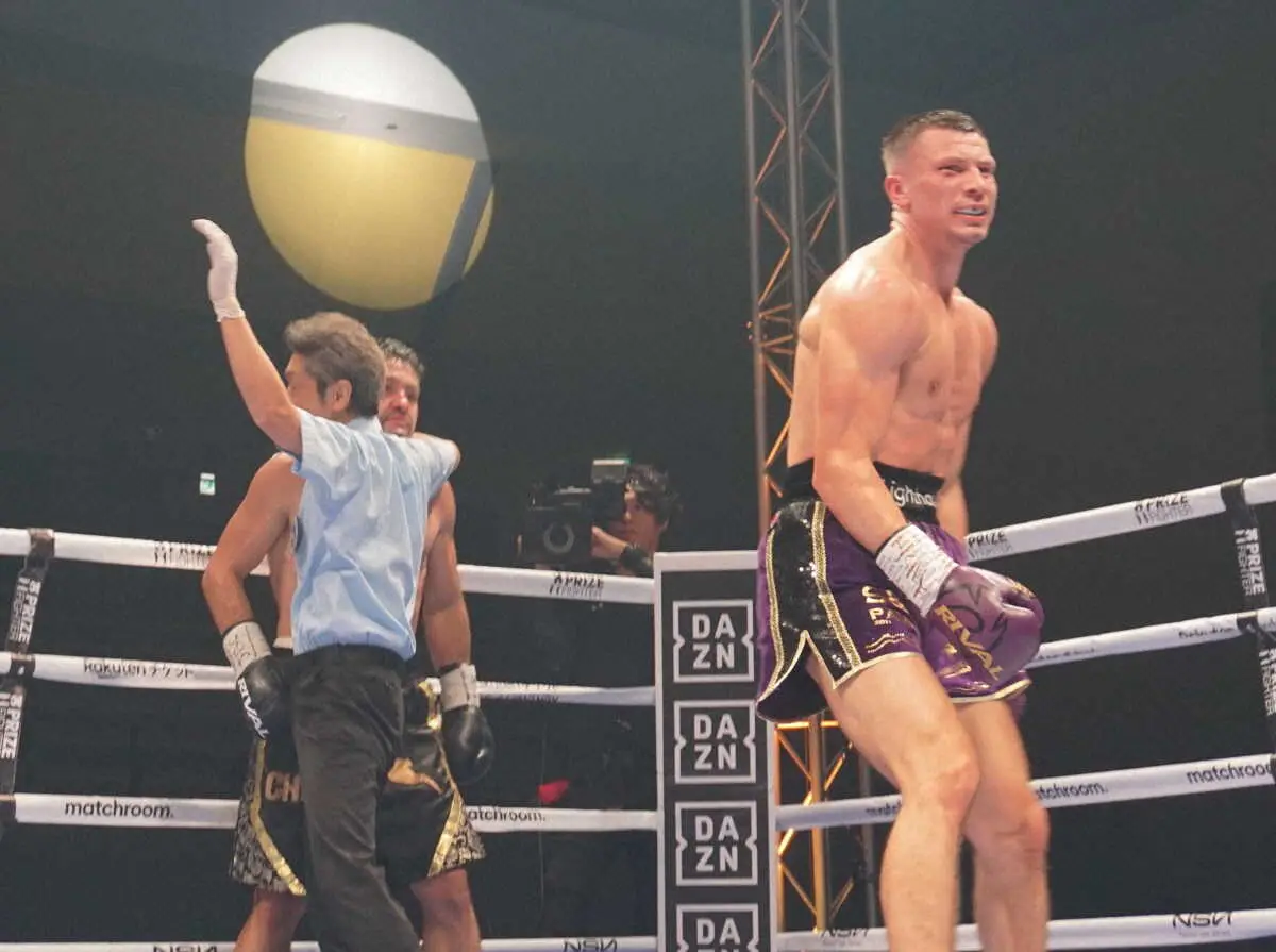 【画像・写真】ミドル級の高額賞金トーナメントが大阪で開幕！第1試合はWBA15位コンウェイが貫禄7回TKO