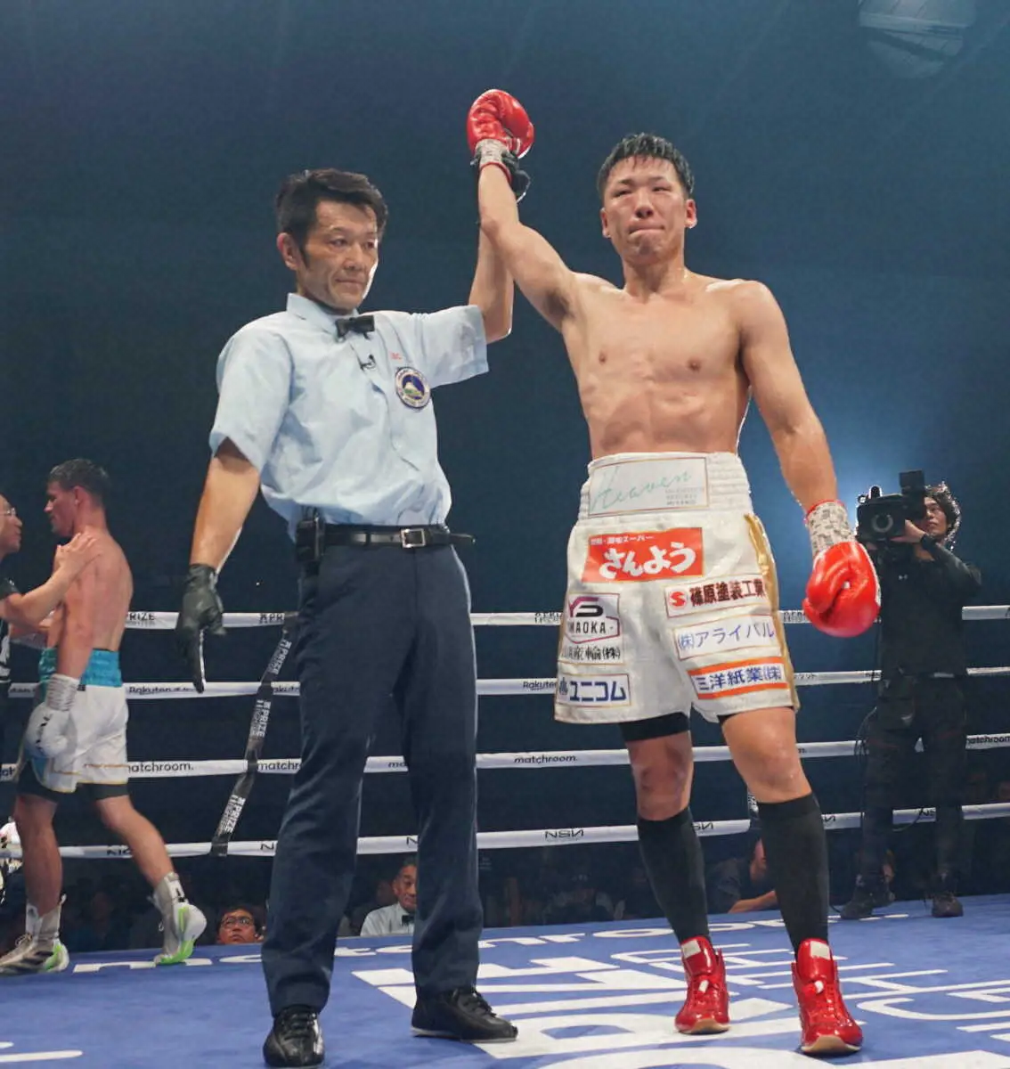 【画像・写真】日本勢の先陣を切った竹迫司登は判定勝ち　ミドル級の高額賞金トーナメント