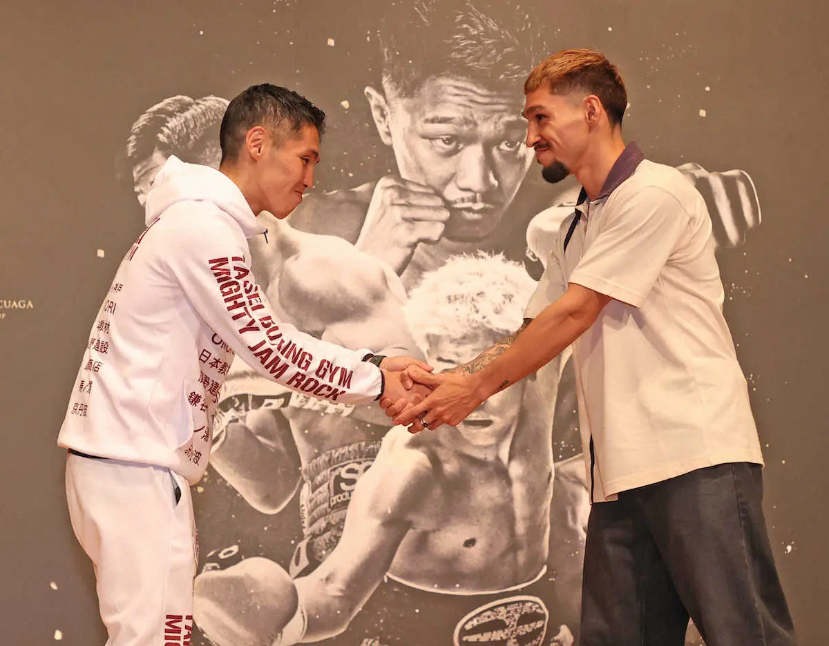 【画像・写真】WBOフライ級王座決定戦へ加納陸「勝ちにこだわる。打ち勝つ」オラスクアガ「最大の夢をかなえる」