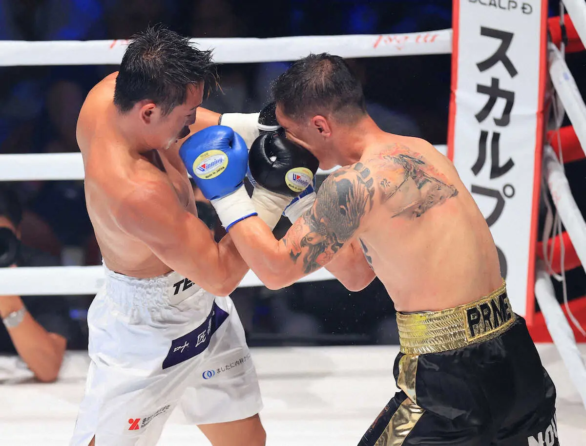 【画像・写真】アマ12冠の荒本一成がプロデビュー　左フック一発で6回TKO勝ち