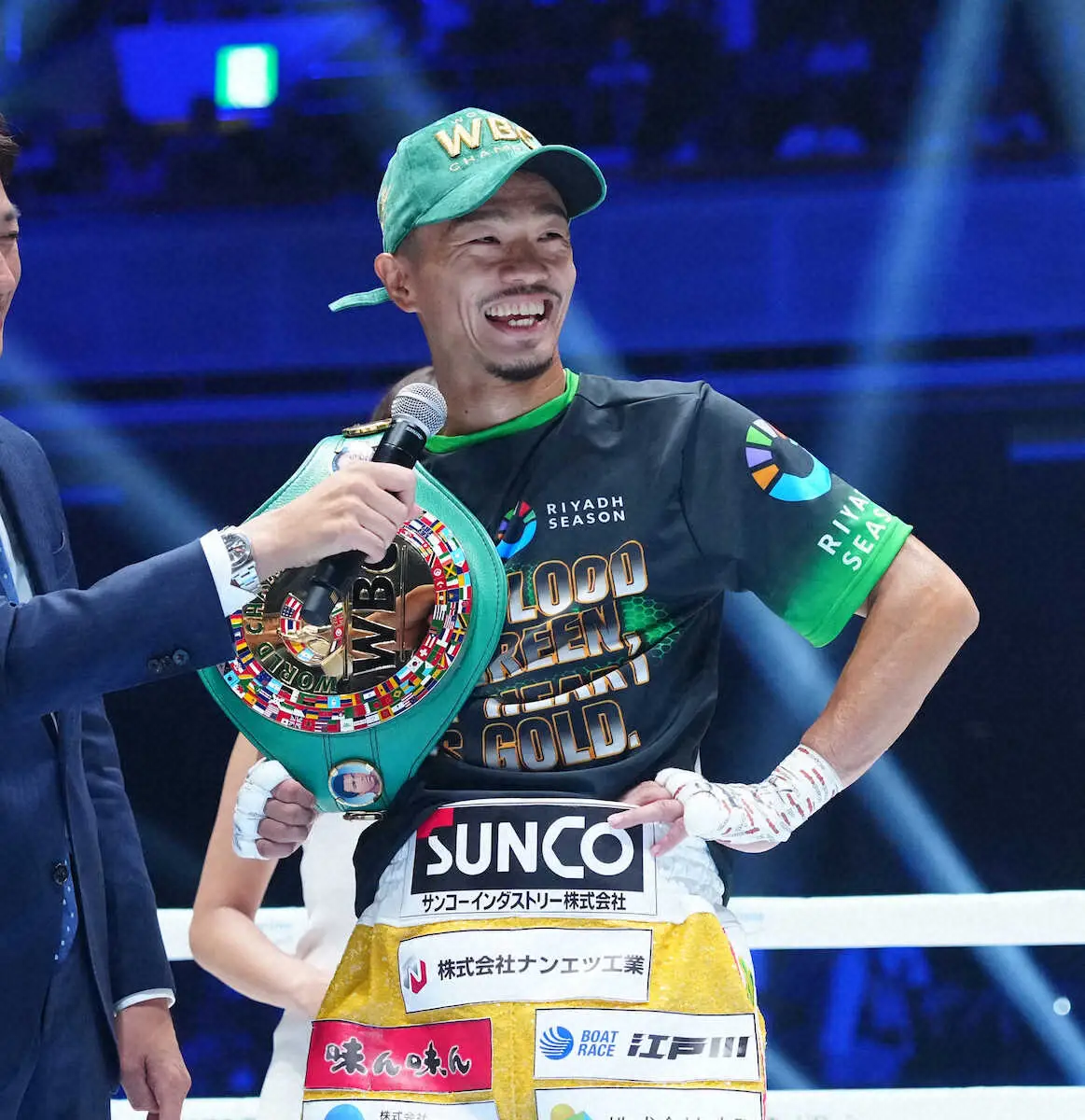 【画像・写真】中谷潤人、衝撃の1回KOで初防衛成功！指名挑戦者撃破でWBA王者・井上拓真との統一戦へアピール