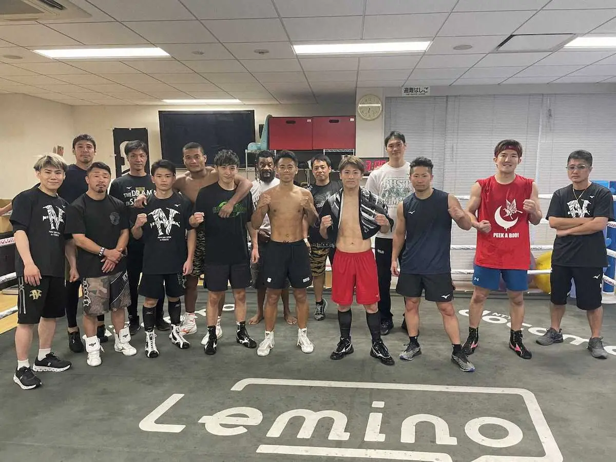 【画像・写真】井上尚弥9・3ドヘニー戦へ　ジム内合宿終了　今後はスパー中心　拓真＆武居由樹＆平岡アンディも参加
