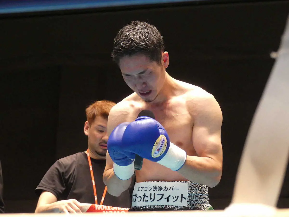 【画像・写真】東洋太平洋王者・栗原慶太「俺は勝っていない！」ノンタイトル戦2―1判定勝利も涙の訴え