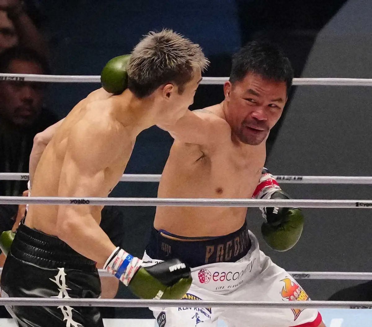【画像・写真】【RIZIN】元世界6階級制覇王者パッキャオ「動きずらかった」理由とは？そして安保瑠輝也を称賛