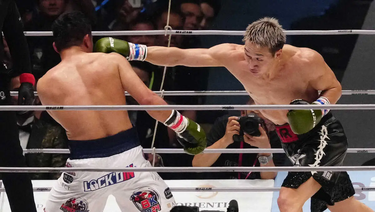 【画像・写真】【RIZIN】安保瑠輝也大健闘！　ネット好反応続々「安保よかった！」「感動した」「打たれ強い！」