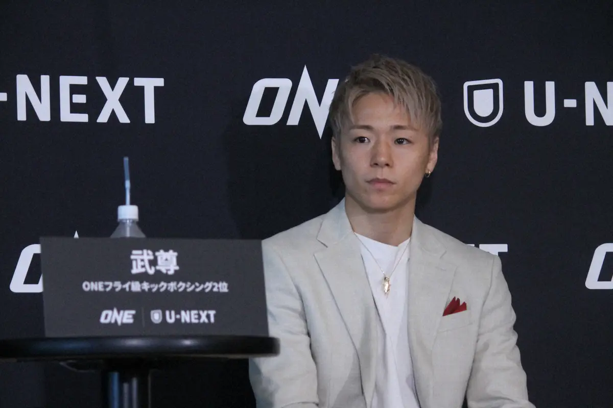 【画像・写真】【ONE】武尊　9・27タイで8カ月ぶりの復帰戦！タイ新世代ファイターと対戦「完璧に仕上げたい」