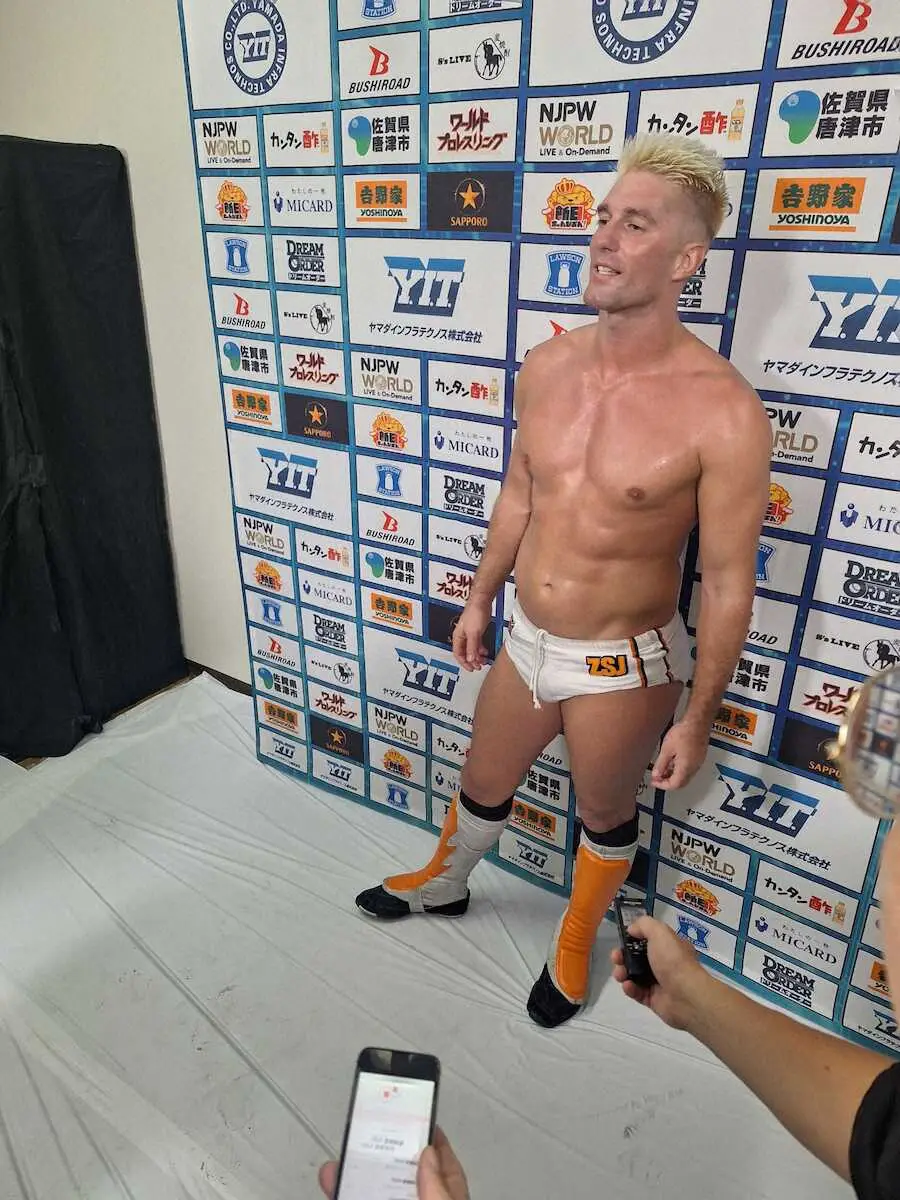 【画像・写真】ザック・セイバーJrが鷹木に勝利し初V王手「あした勝ってIWGP挑戦する」新日G1準決勝