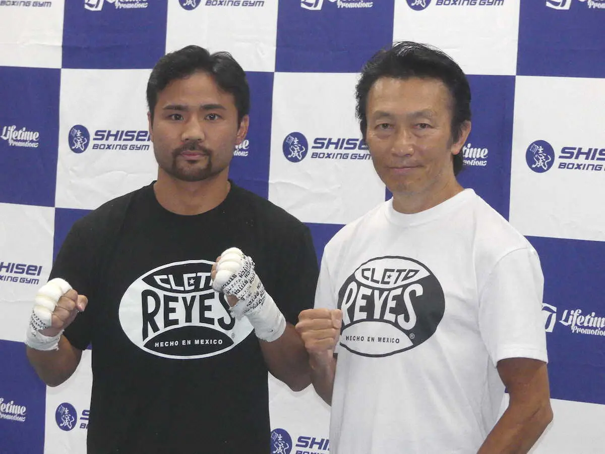 【画像・写真】比嘉大吾　来月3日武居戦での王座奪還へ闘志　勝負の鍵は「距離」