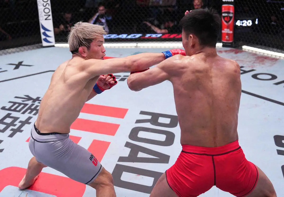 【画像・写真】【ROAD　TO　UFC】原口伸はまさかの判定負け…日本勢は準決勝で全滅