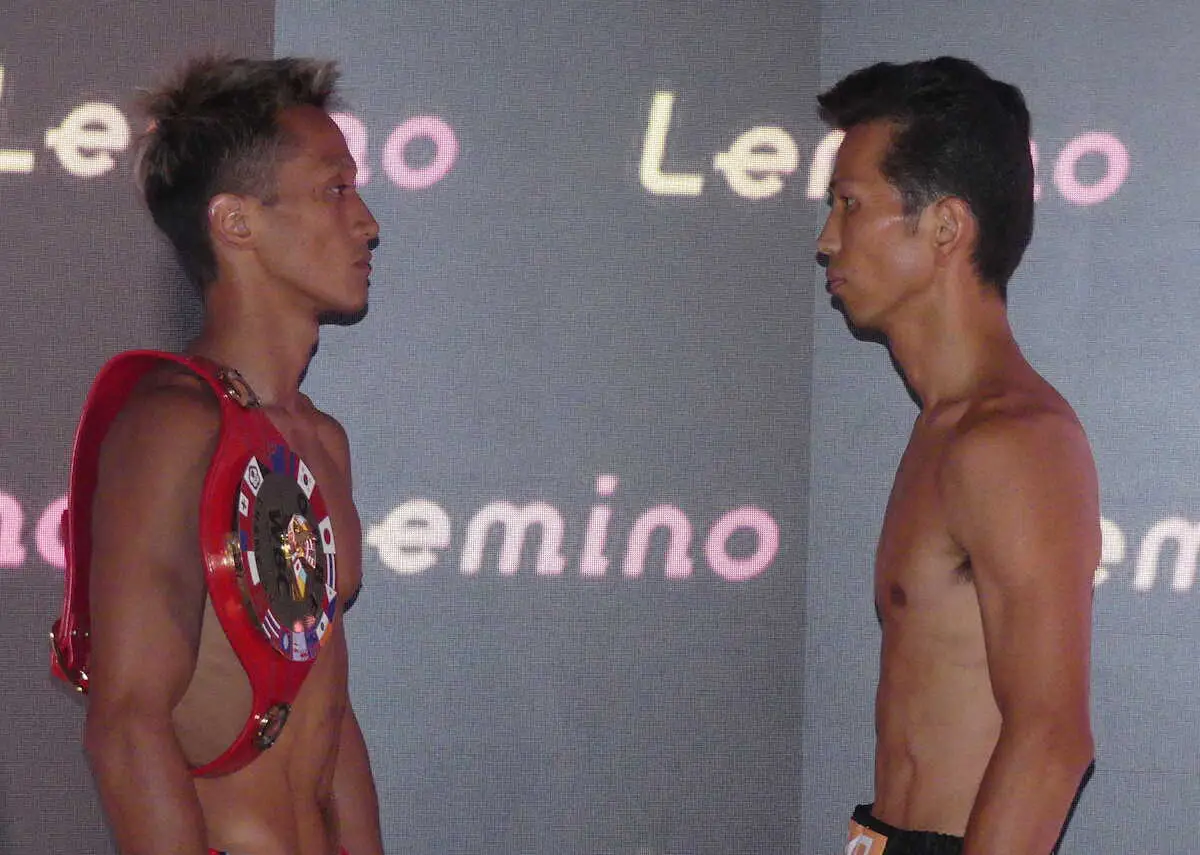 【画像・写真】中嶋一輝「冷静に倒す」　和気慎吾「勝つことしか考えていない」27日東洋太平洋Sバンタム級タイトル戦