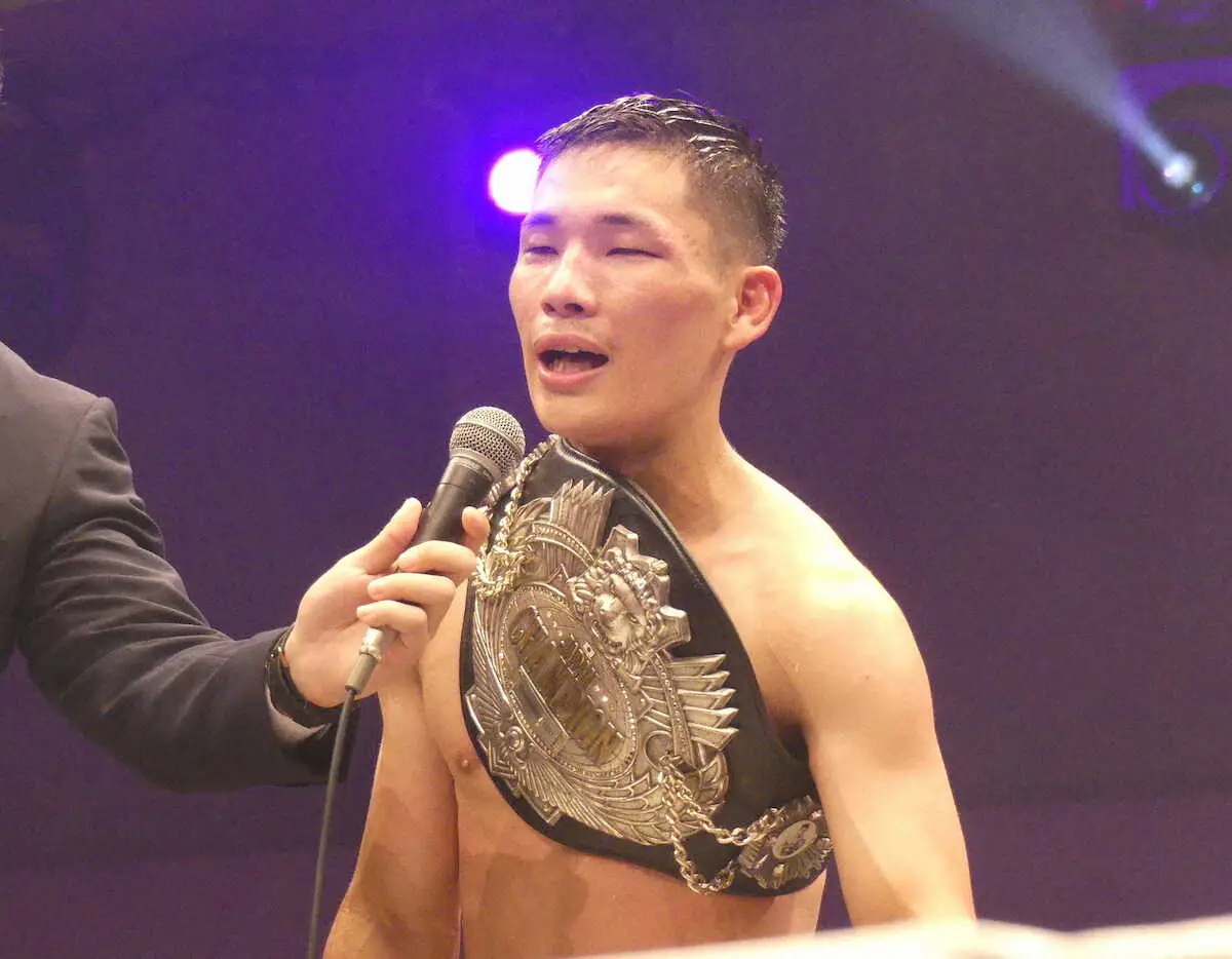 【画像・写真】日本ミニマム級2位・松本流星が7回TKO勝ちで新王者　ミニマム級祭りで大橋ジム勢の3連勝阻止