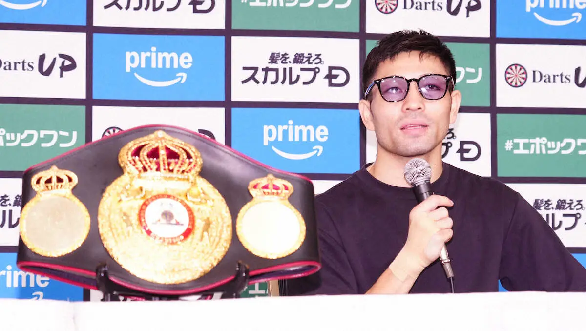 【画像・写真】V2成功したユーリ阿久井政悟「本物のボクシングを目指して頑張る」