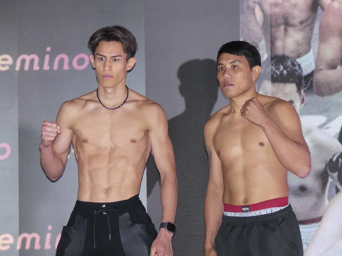 【画像・写真】力石政法　世界王座返り咲きの兄・矢吹正道に負けん！「1回からぶん回す」移籍初戦の計量パス