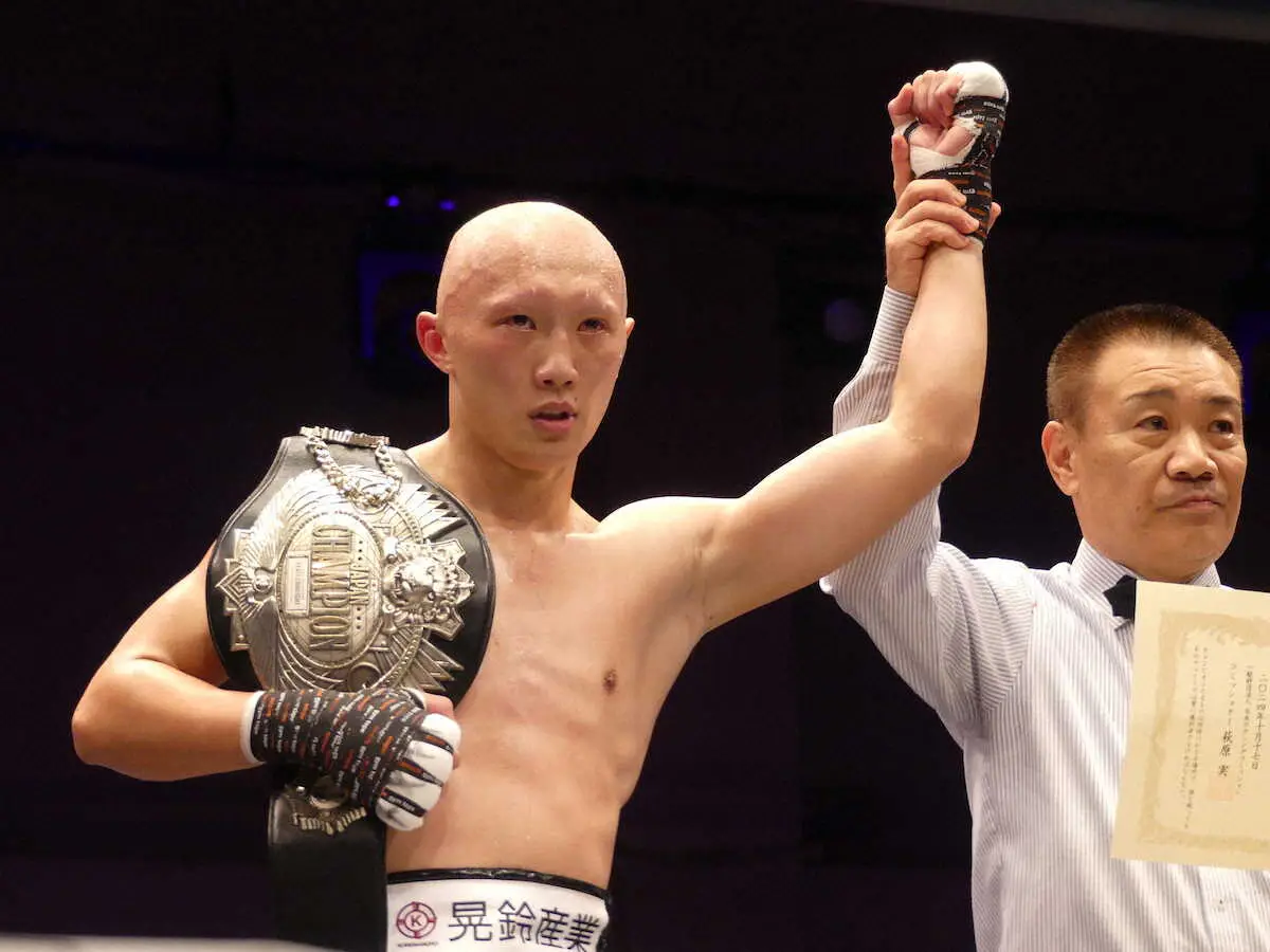 【画像・写真】「ミラ☆モン」松本圭佑が相手の奇襲にも動じず　5戦ぶりKO勝利でV4成功「世界レベルに食らいつく」