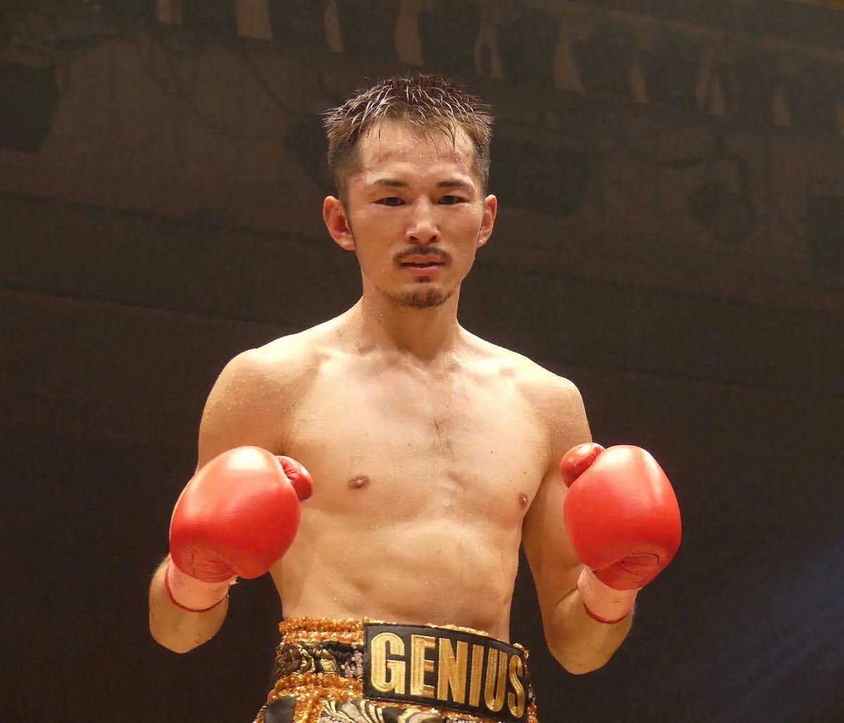 【画像・写真】“サラリーマンボクサー”阿部麗也　再起戦で大差判定勝ちも「しょっぱい試合をしてしまった」