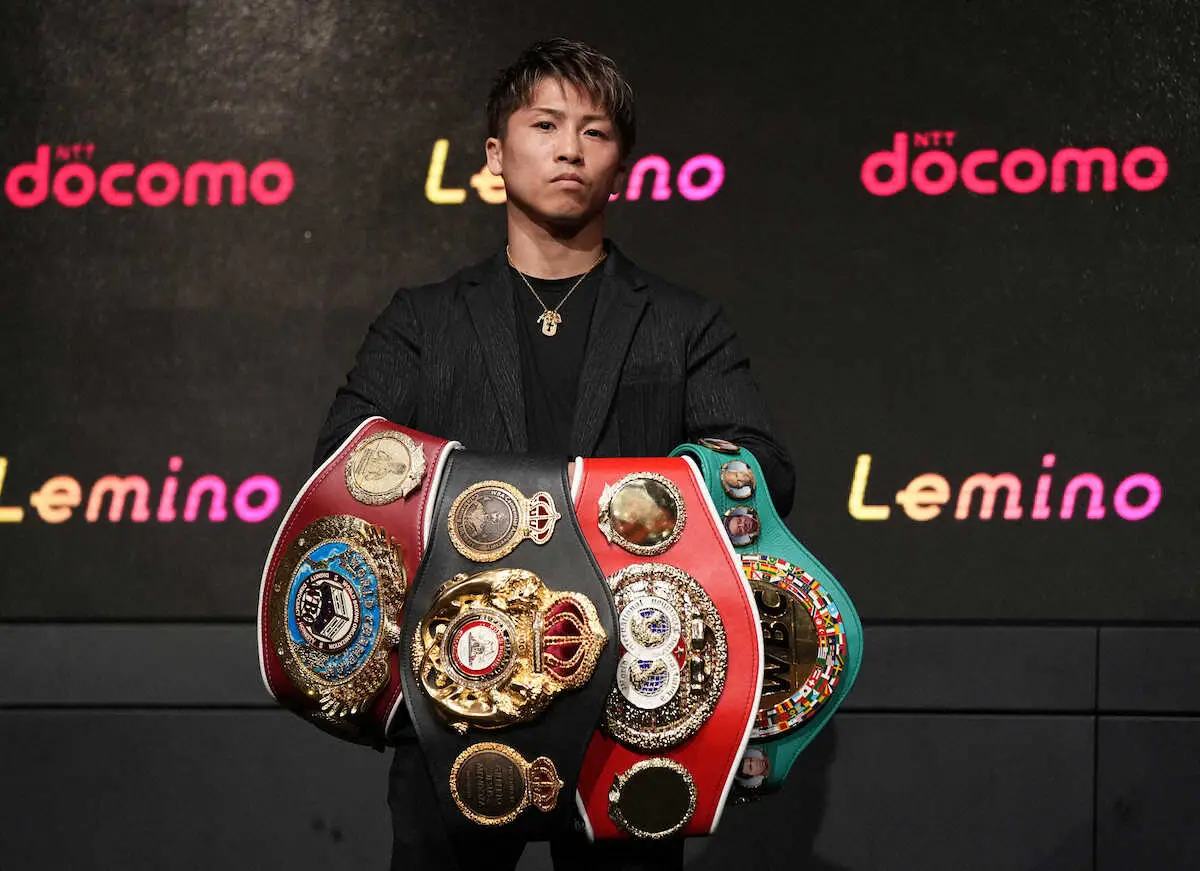 【画像・写真】井上尚弥＆武居由樹　24日に次回世界戦発表会見　Leminoが午後1時から独占無料生配信