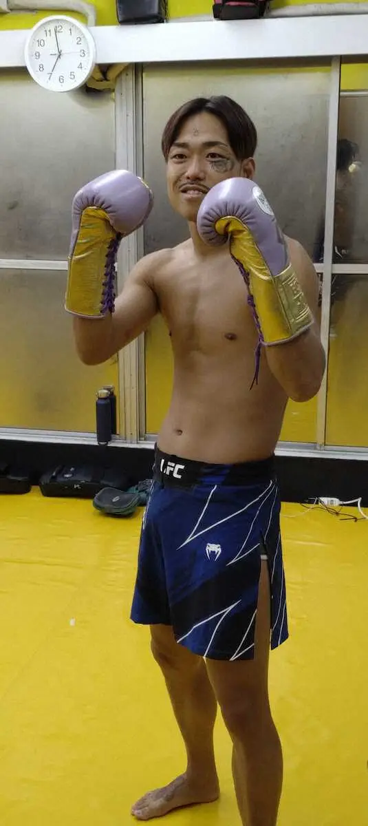 【画像・写真】【RIZIN】芦沢　ベテラン昇侍戦へ余裕の“絶口調” 「勝ってアメ車買う」