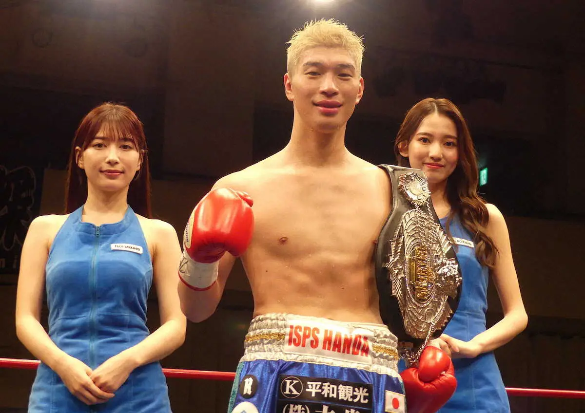 【画像・写真】日本Sフライ級王者・高山涼深　2回KO勝ちでV3成功　「日本、アジアで敵なしの存在に」世界挑戦も視野