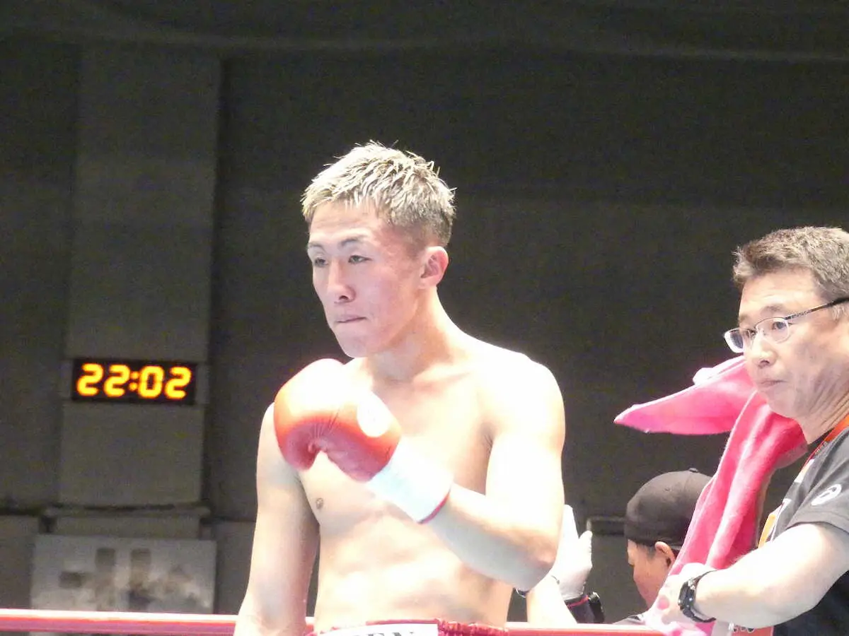 【画像・写真】日本Sフェザー級5位の神足茂利　大差判定勝ちで再起成功　同門・中谷潤人から学んだ“楽しむ姿勢”奏功