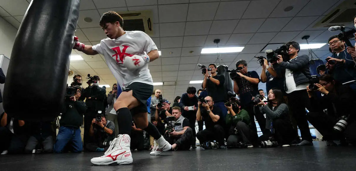 【画像・写真】【井上尚弥と一問一答（2）】アマトップの原田周大ともスパー「やりあうことできた。凄く手応えつかめた」