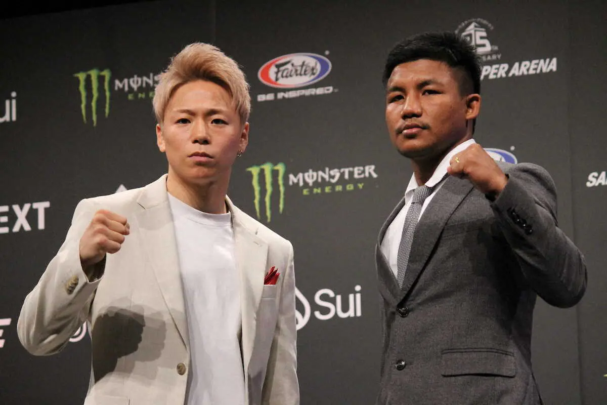 【画像・写真】【ONE】武尊「命を懸けた試合に…」　待ち望んだロッタンとの対戦へ「最高の殴り合いをやりたい」