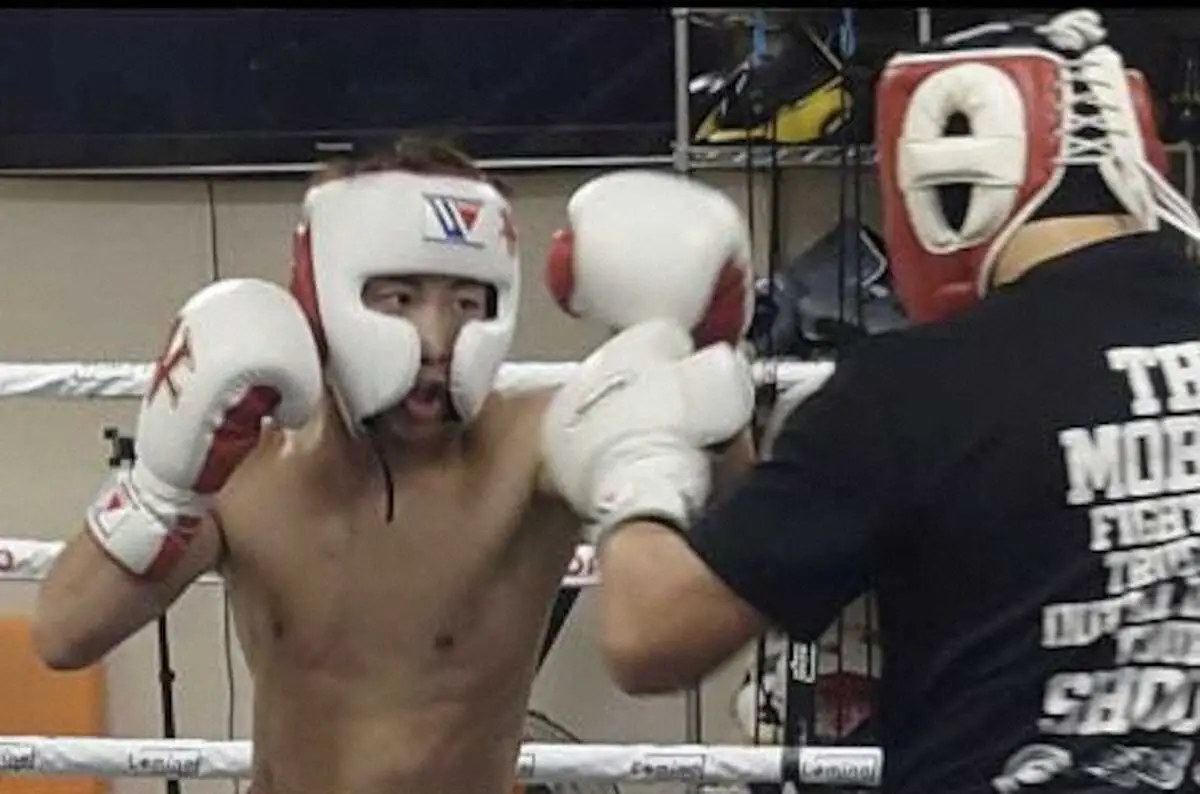 【画像・写真】井上尚弥　試合10日前の延期に動じずスパー　相手はパリ五輪代表・原田周大