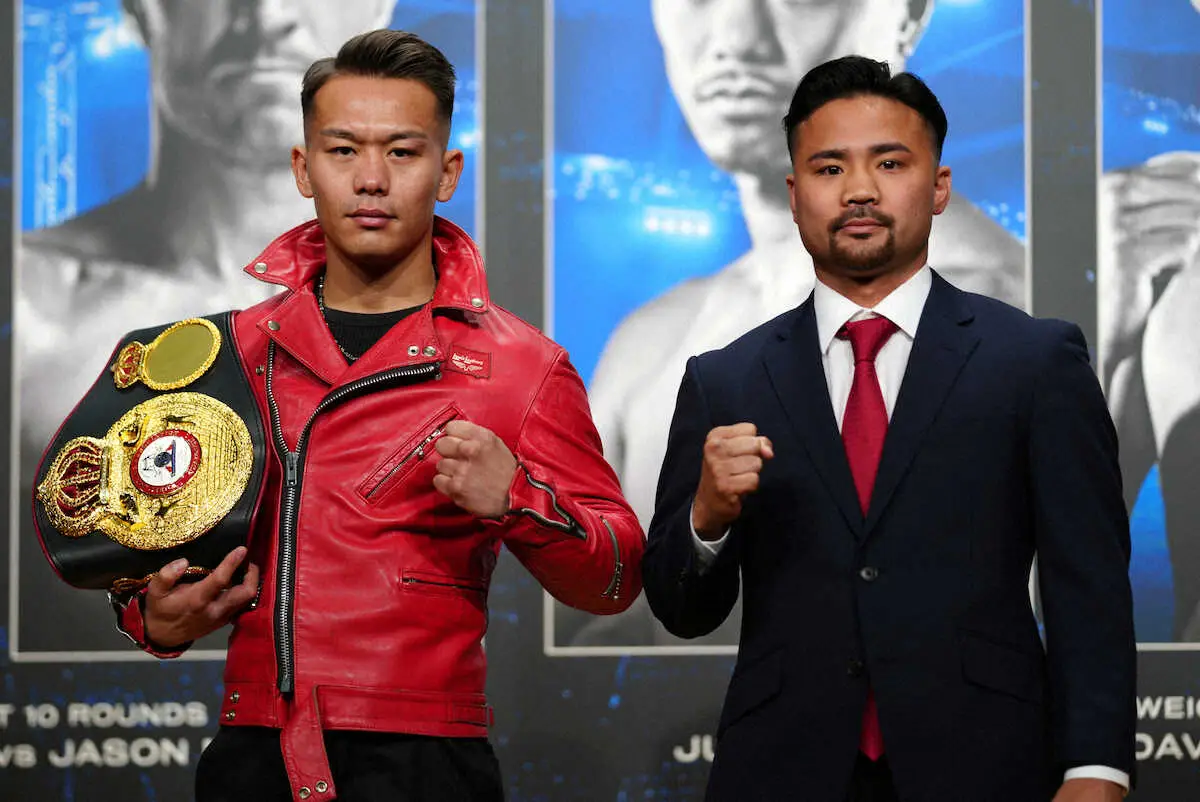 【画像・写真】堤聖也「びっくりした」　初防衛戦は引退撤回の比嘉に決定!　同じ年友人対決で必勝誓う