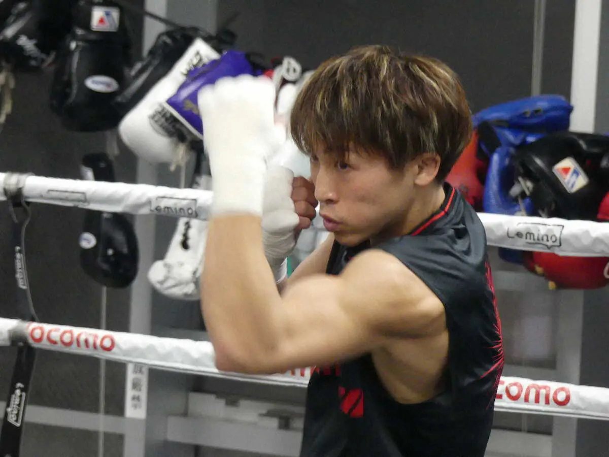 【画像・写真】尚弥　延期グッドマン戦へ「最高の仕上がり」負傷した挑戦者の左目上は狙う？「当たり前じゃないですか」