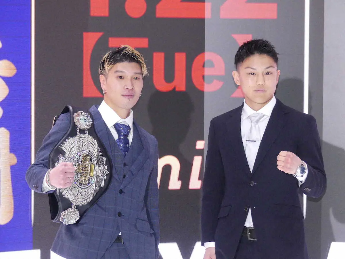 【画像・写真】日本スーパーフライ級王者・高山が4度目防衛戦　対戦相手は同級1位・山口