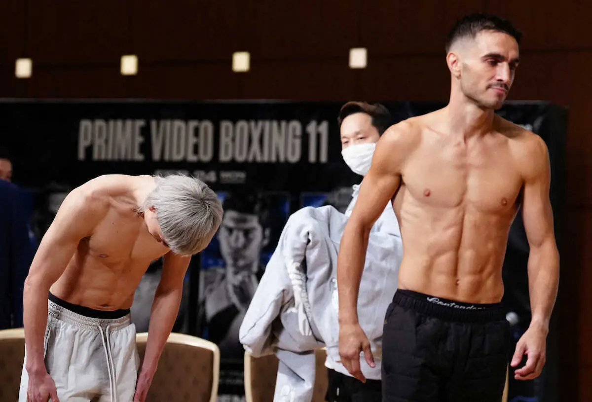 【画像・写真】“銀髪”那須川天心あす試金石の一戦「銀河まで行っちゃおうかな（笑い）」「試合が本当に待ち遠しい」