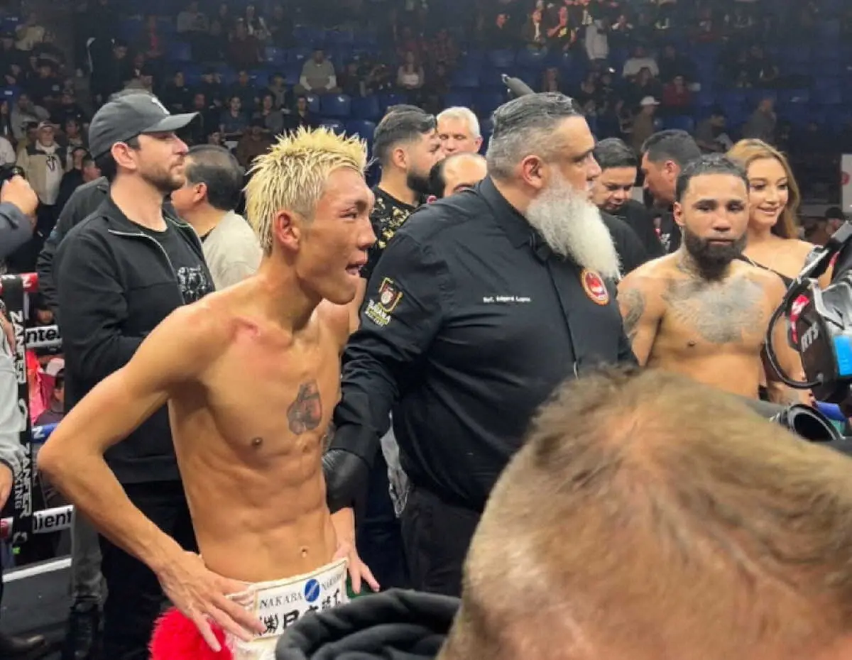 【画像・写真】亀田京之介はルイス・ネリに7回TKO負け「ネリは本当に強かった。今の実力が分かった」