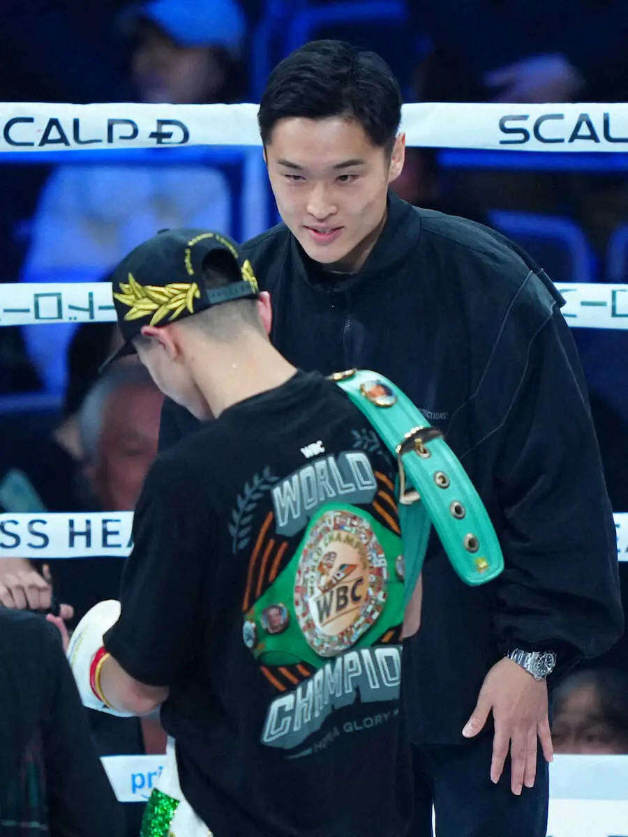 【画像・写真】畑山隆則氏　中谷潤人VS井上尚弥は「100億円マッチ！」次戦はIBF王者・西田と統一戦か