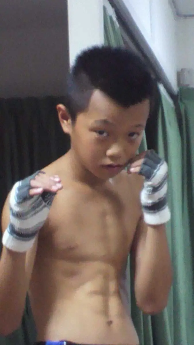 【画像・写真】中1時の中谷（本人提供）