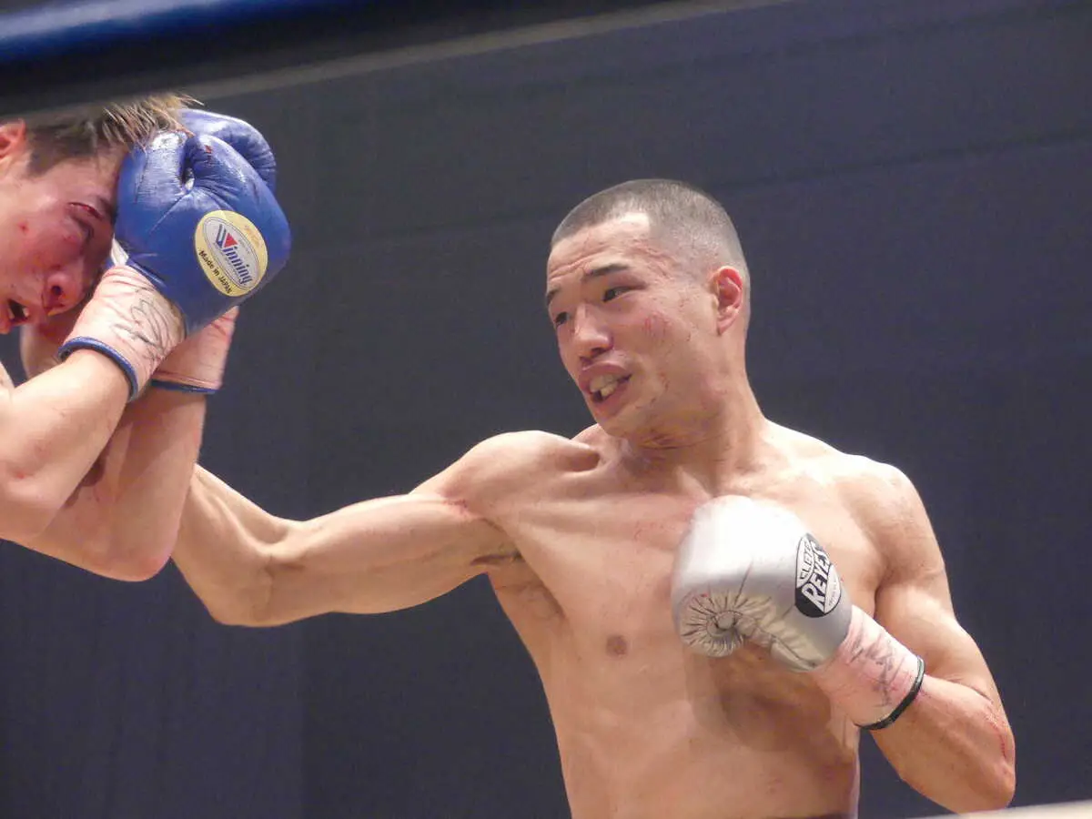 【画像・写真】日本バンタム級王者・増田陸　松本海聖との打ち合い制しV2成功　“ヒマラヤトレ”奏功！？