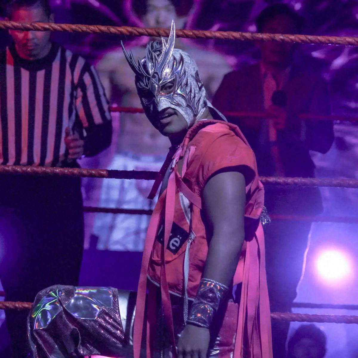 【画像・写真】ドラゴン・ダイヤ　初のシンガポールで完勝！大会前のアクシデント告白「リングが…不安しかなかった」