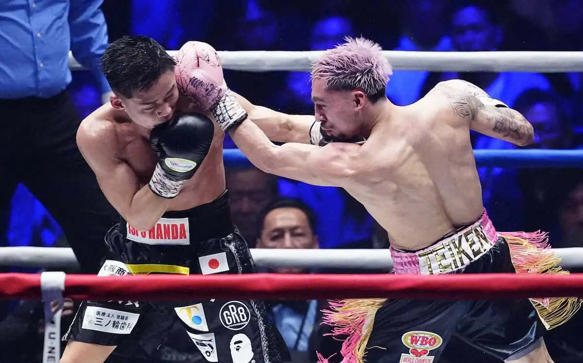 【画像・写真】オラスクアガ「もっと攻められた。凄く楽しい試合でした」　3階級制覇を狙う京口絋人の挑戦退けた！