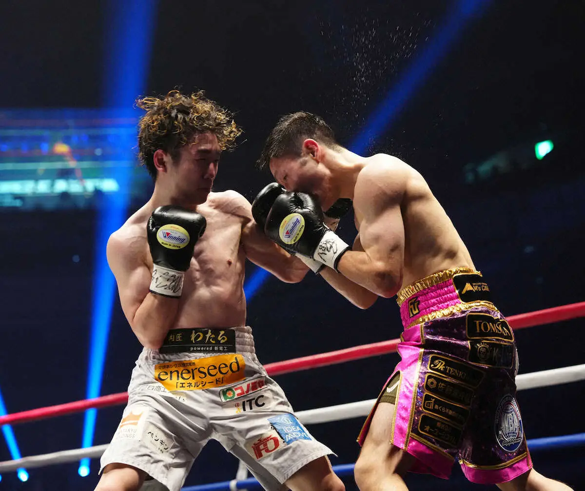 【画像・写真】WBA王者ユーリが拳四朗に敗れる　リングで大号泣…11回まで判定リードも、第3子誕生を前にベルト失う