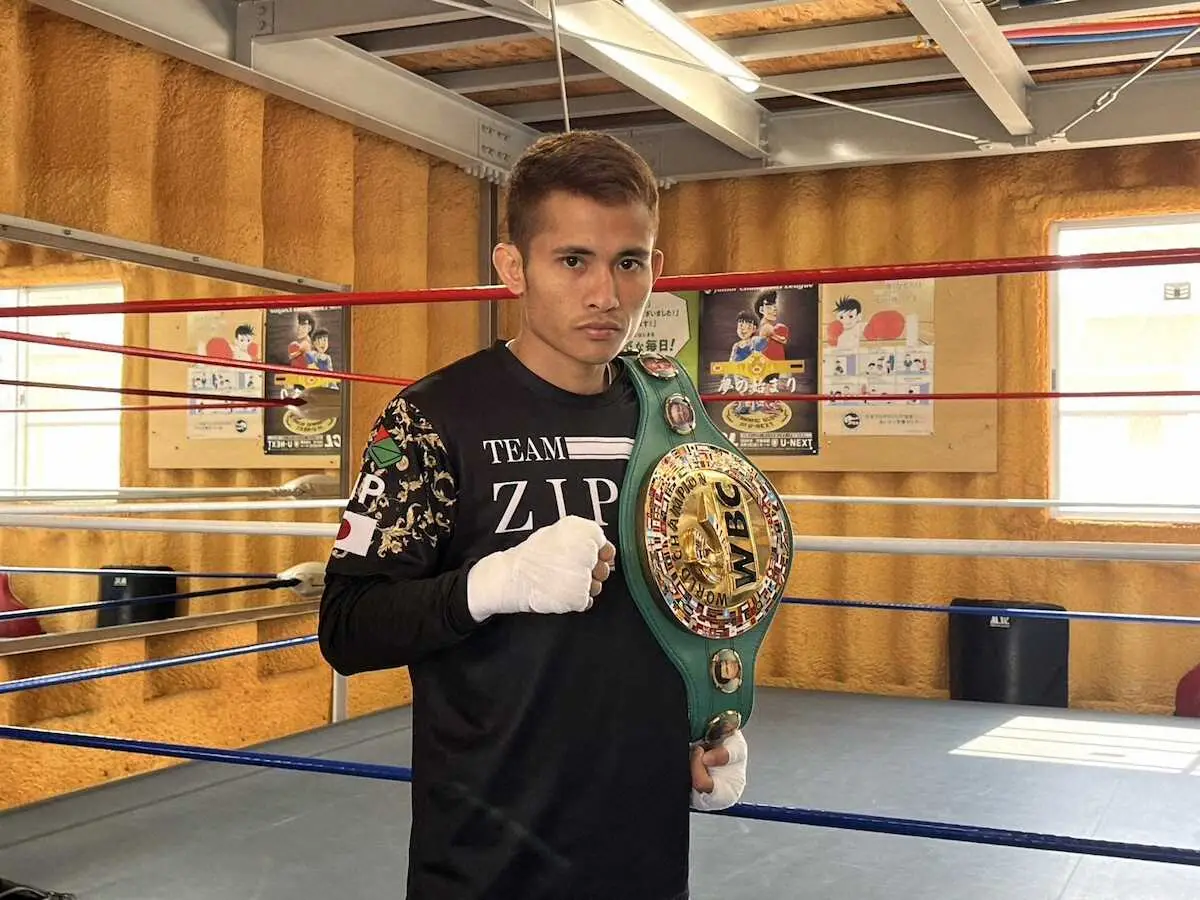 【画像・写真】WBC王者ジェルサエムが練習公開　挑戦受ける重岡優大を挑発「自分が強者であることをアピールし過ぎ」