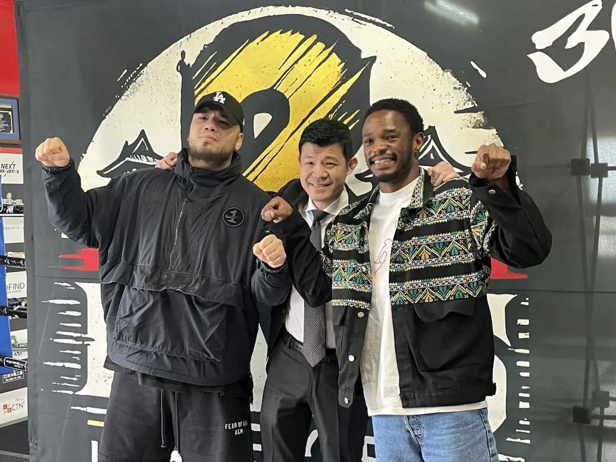 【画像・写真】但馬ミツロ再起2戦目へ　自身ヘビー級“最軽量”で計量パス「タイソンのようにスピードや俊敏さで上回る」