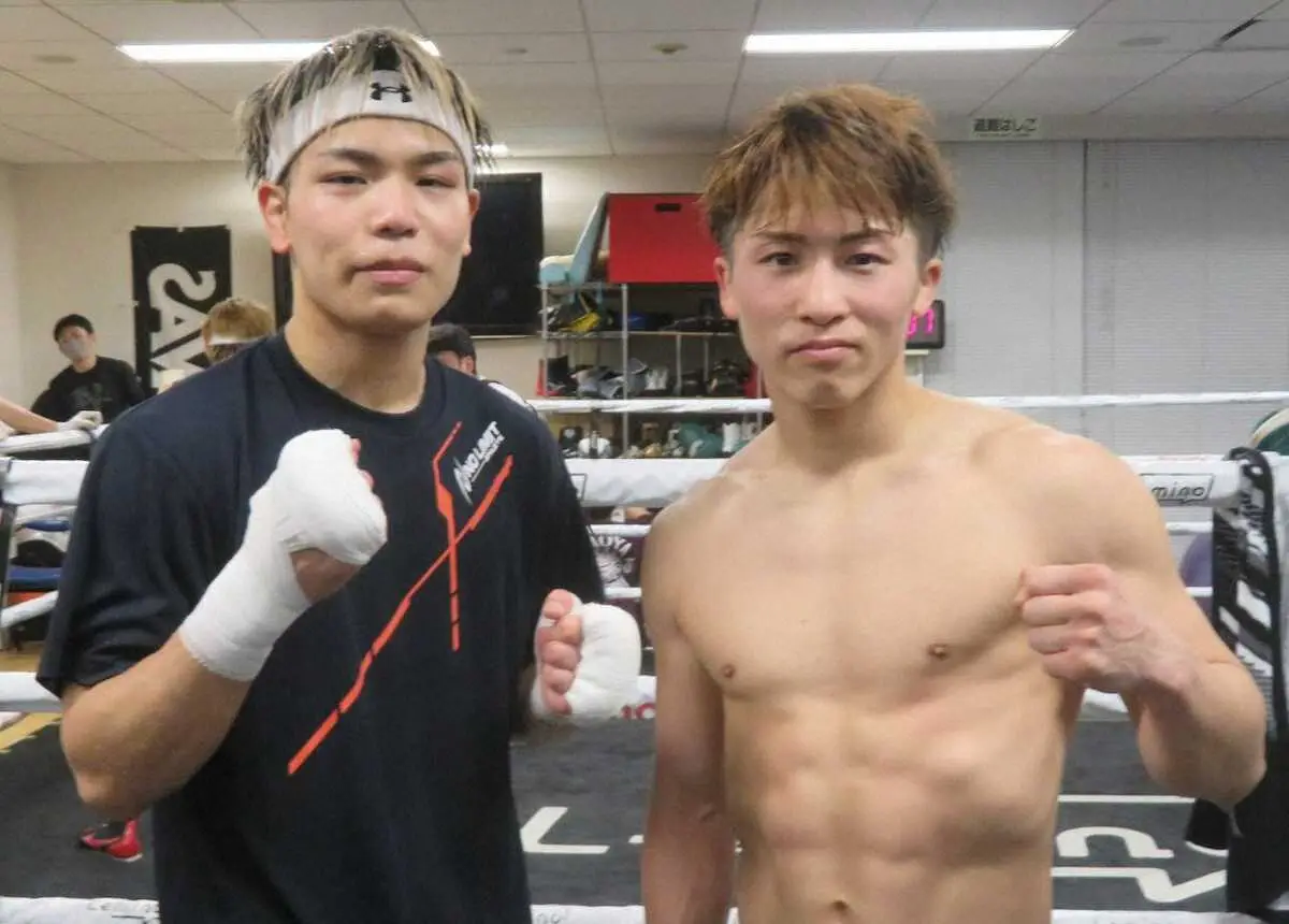 【画像・写真】尚弥　5・4ベガス戦へ「自信しかない」　日本Sフェザー級2位相手と6Rのスパー実施　大橋会長も太鼓判