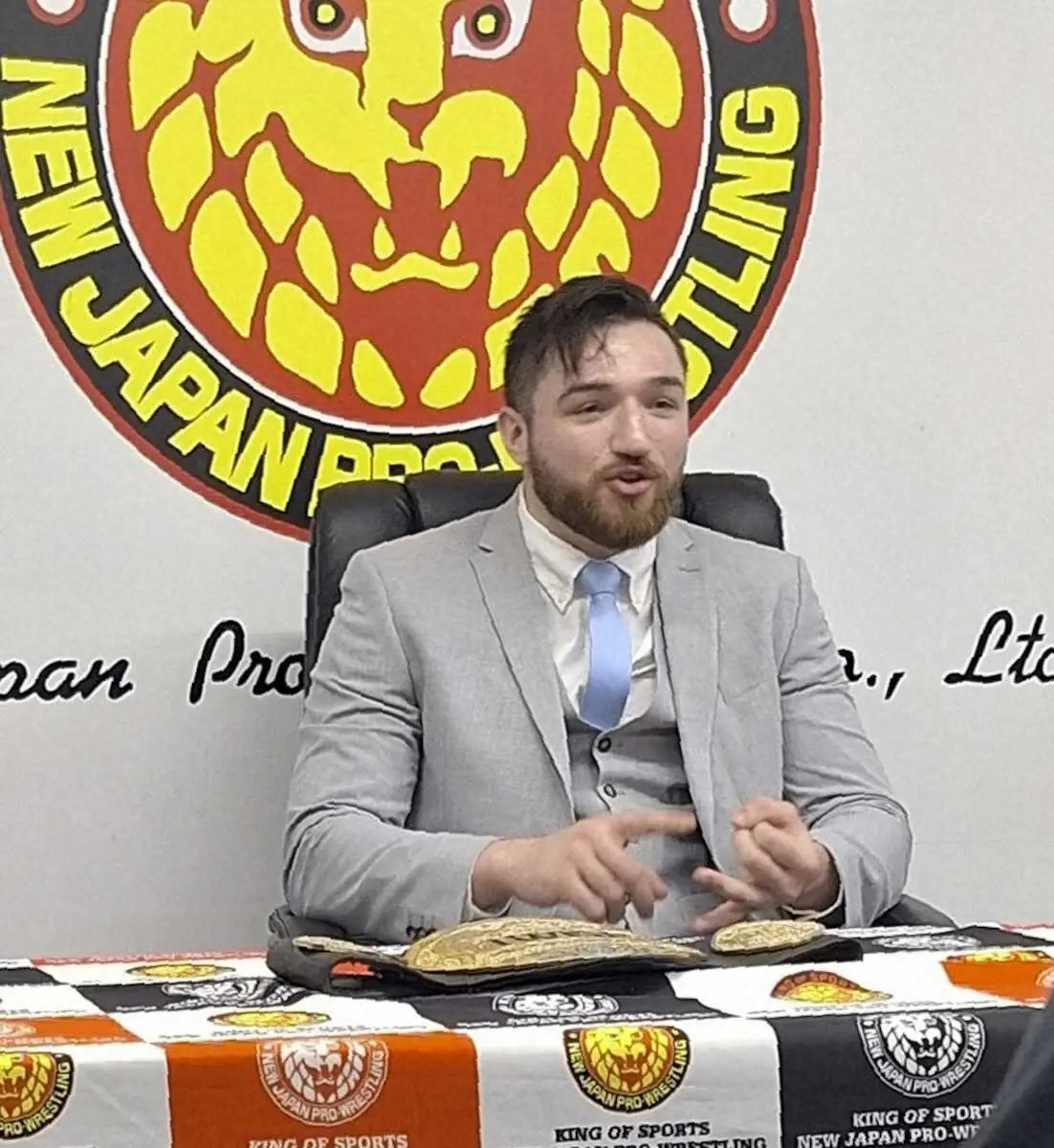 【画像・写真】カラム　5・4IWGP世界ヘビー級王者に挑戦決定　コブ退団でIWGPタッグは返上