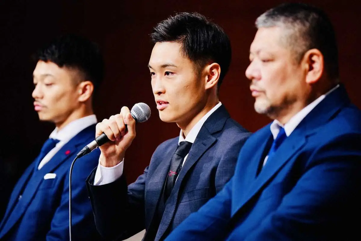 【画像・写真】中谷潤人は来春に井上尚弥戦を計画　西田凌佑「踏み台にはならない。簡単に負けるつもりはない」