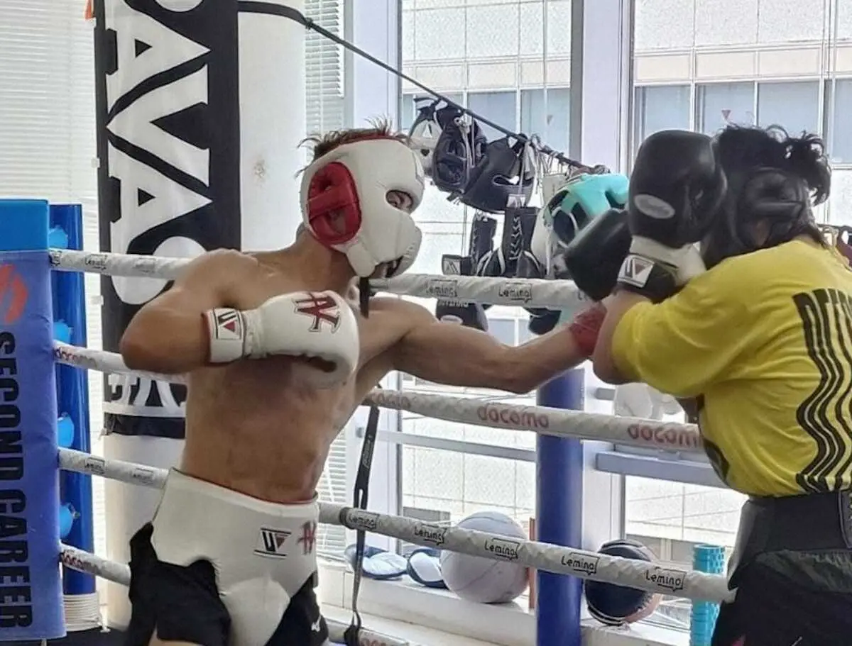 【画像・写真】井上尚弥　ベガス戦前の国内スパーを打ち上げ　大橋会長太鼓判「今日も最高の出来でした」