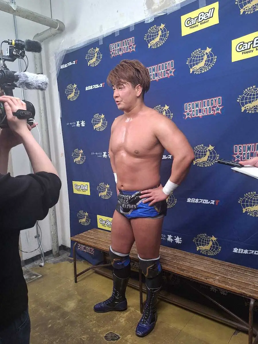 【画像・写真】【全日CC】青柳がベッキオを破り2勝目 「大田区ではバカを叫びましょう」