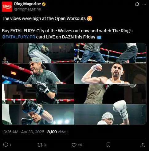 【画像・写真】5・2NYプロデビューの堤麗斗がタイムズスクエアで公開練習「名前を知ってもらえるように」