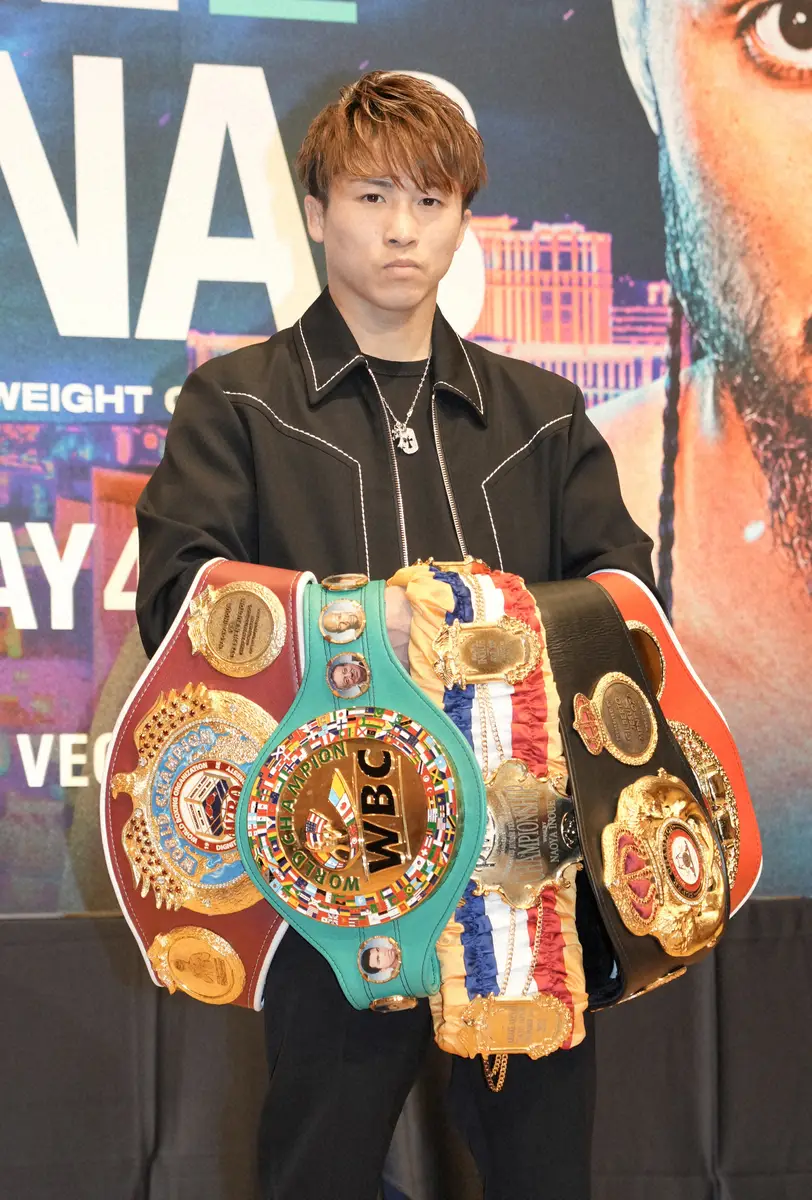 【画像・写真】世界スーパーバンタム級4団体統一王者の井上尚弥