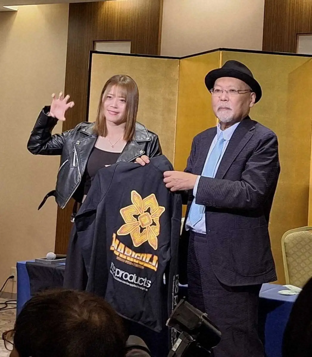 【画像・写真】スターダムを退団した岩谷がマリーゴールド入団 「全てのベルトを獲りたい」